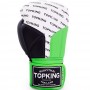 Top King "Full Impact Triple Tone" Боксерские Перчатки Тайский Бокс Green